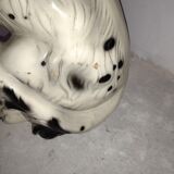 Ceramic dog 60s life-size