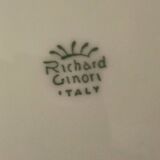 Many vintage flat plates by Richard Ginori.