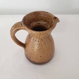 Ceramic pitcher (pyrite stoneware) Signed André Bodin