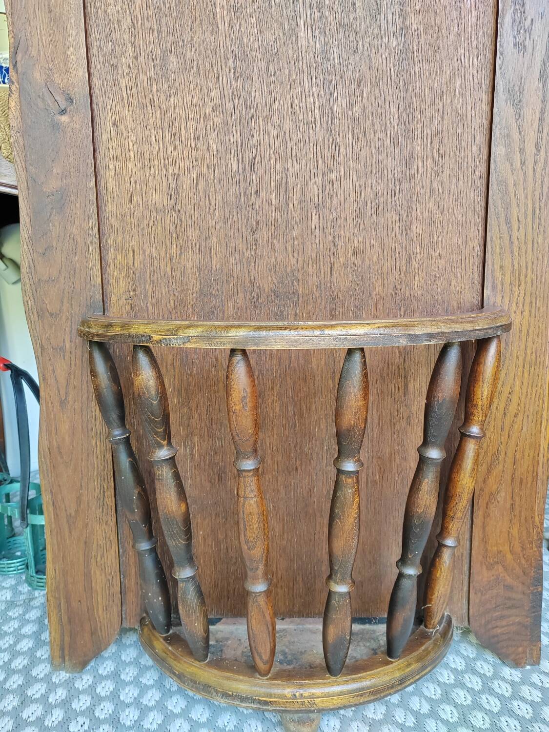 Antique vintage coat rack umbrella stand
