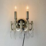 Pair of Ovali wall lights by Sciolari 70s
