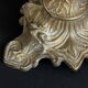 Pair of Napoleon III candelabra in brass, 19th century