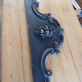 Old carved wooden pediment