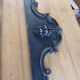 Antique carved wooden pediment