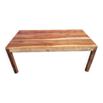 Table à manger en teck 180 x 90 x 76 cm