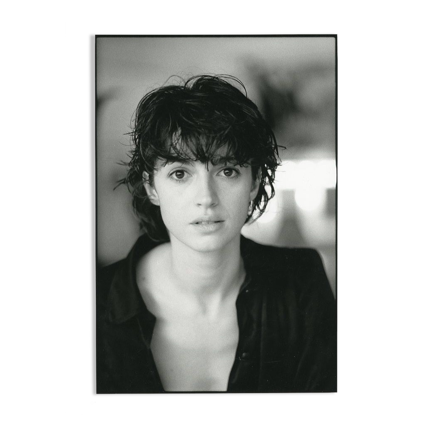Photo Jean François Jonvelle Portrait of Zabou Breitman 1986 | Selency