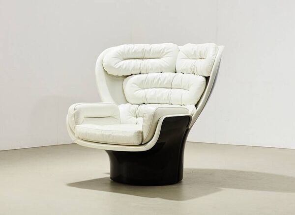 Fauteuil Elda de Joe Colombo pour Comfort Italie 1963