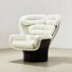 Fauteuil Elda de Joe Colombo pour Comfort Italie 1963