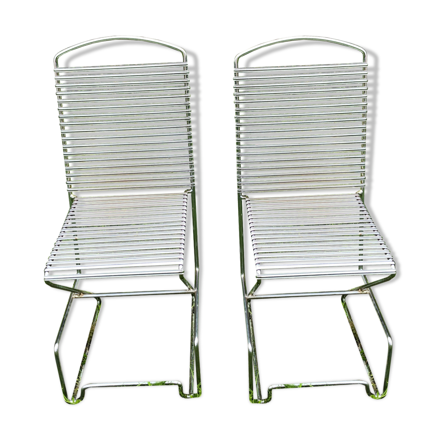 "Kreuzschwinger" chairs for Schlubach by Till Behrens