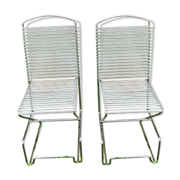 Chaises «  Kreuzschwinger » pour Schlubach par Till Behrens
