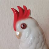 Vintage East Germal porcelain bird night light