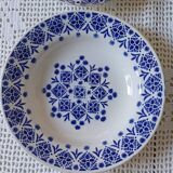 Set of 6 St Amand opaque porcelain soup plates