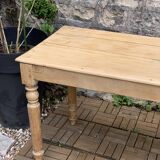 Raw wood farm table 1920