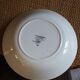 Red rose bowl art deco dolphin Digoin Sarreguemines