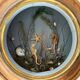 Object of curiosity diorama seabed porthole XXth
