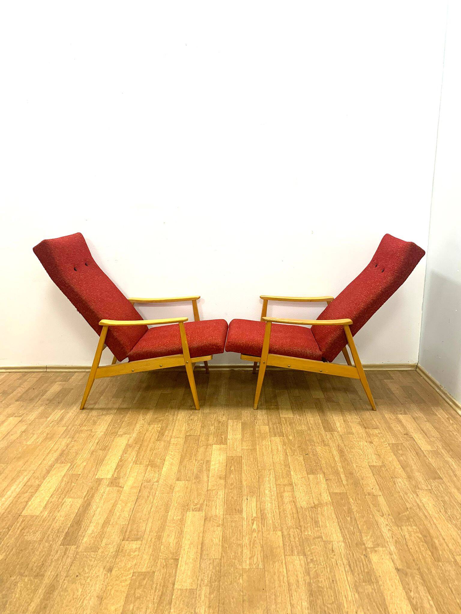 Fauteuils rétro, TON, Tchécoslovaquie, années 1960