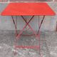 Folding bistro or garden table, made of metal. (Individually or in sets)