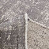 Gray handmade vintage rug 174x294cm