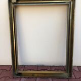 Gold metal frame