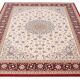 Tapis persan beige rouge et noir 160x230 cm