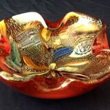 Empty pocket in Murano glass
