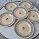 Set of 6 dessert plates Gien model Yvonne