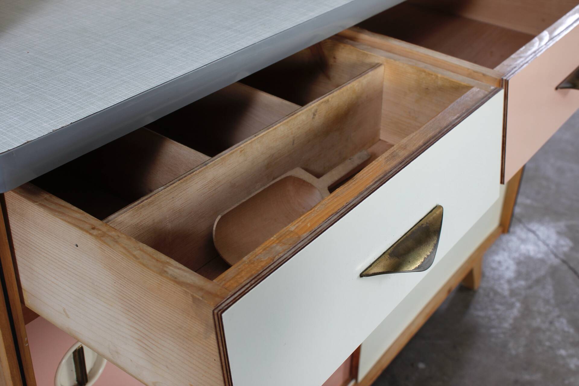 50er Jahre Küchenschrank Anrichte Kommode Vintage