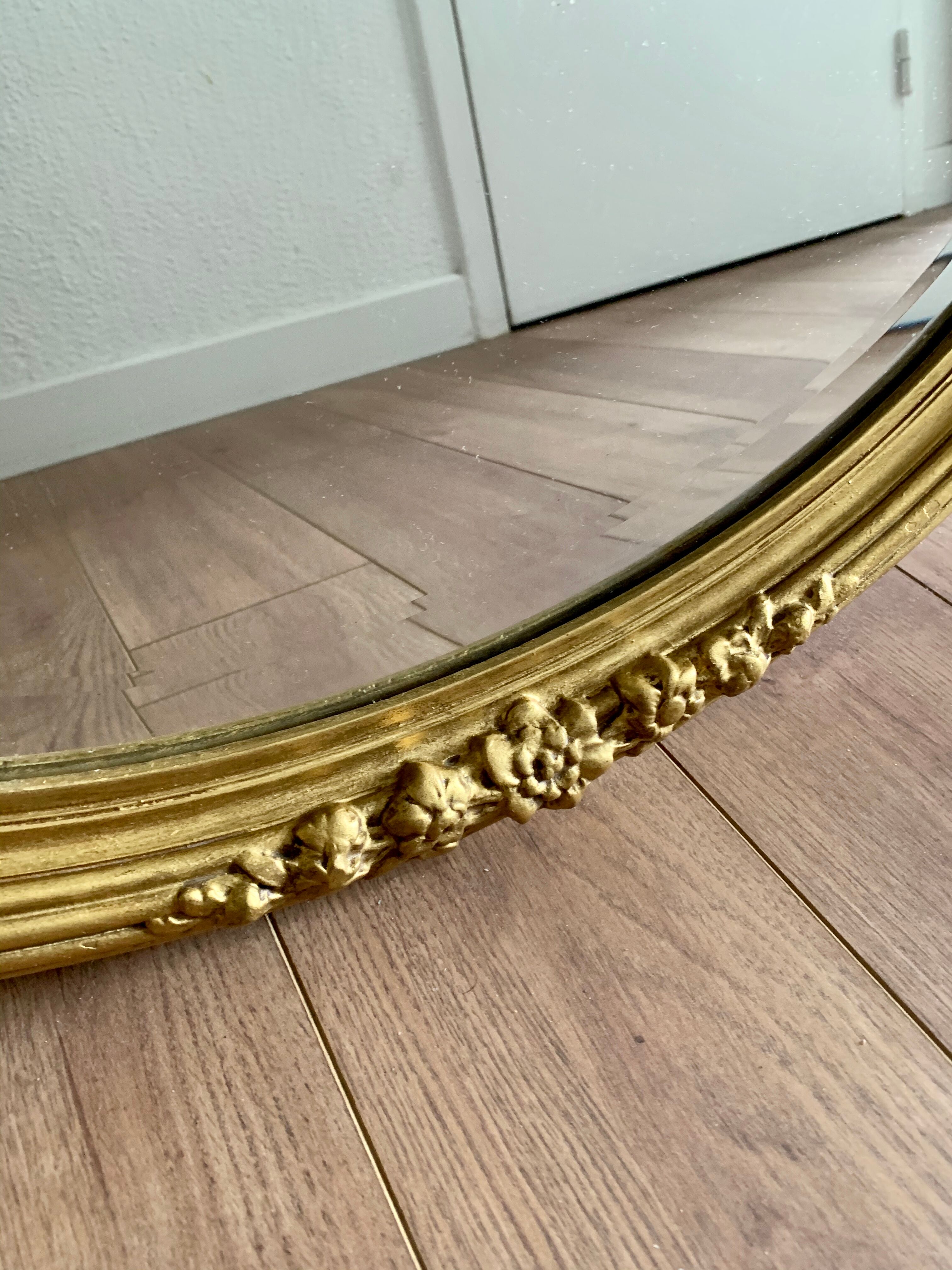 Ancient mirror at the beginning of the 20th century - 49x64cm