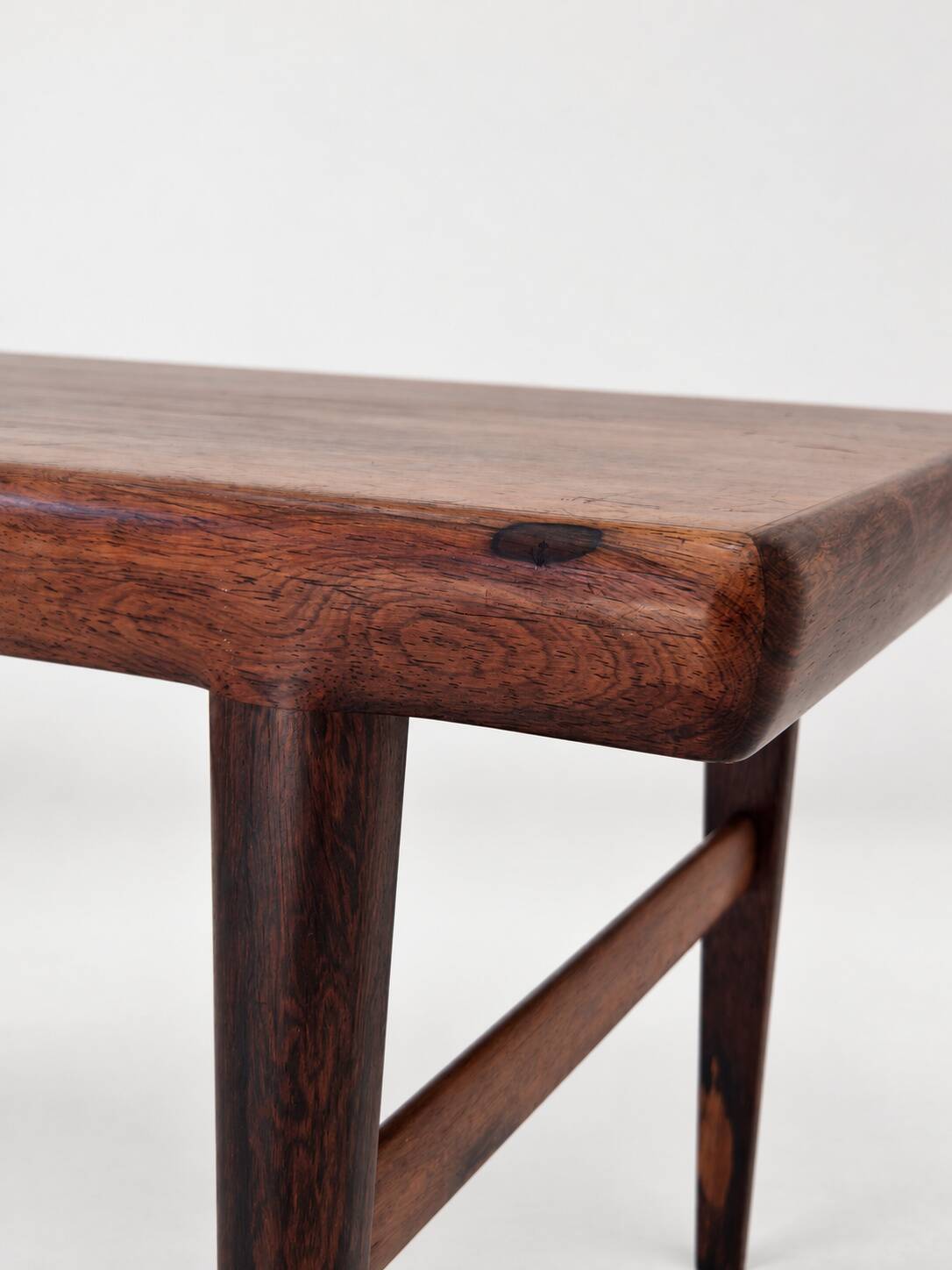 Side table in rosewood by Johannes Andersen, CFC Silkeborg, Denmark, 1960s