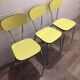 Yellow formica chairs