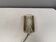 Rare Vitrika wall lamp in hard pressed glass and metal. Denmark 1970s