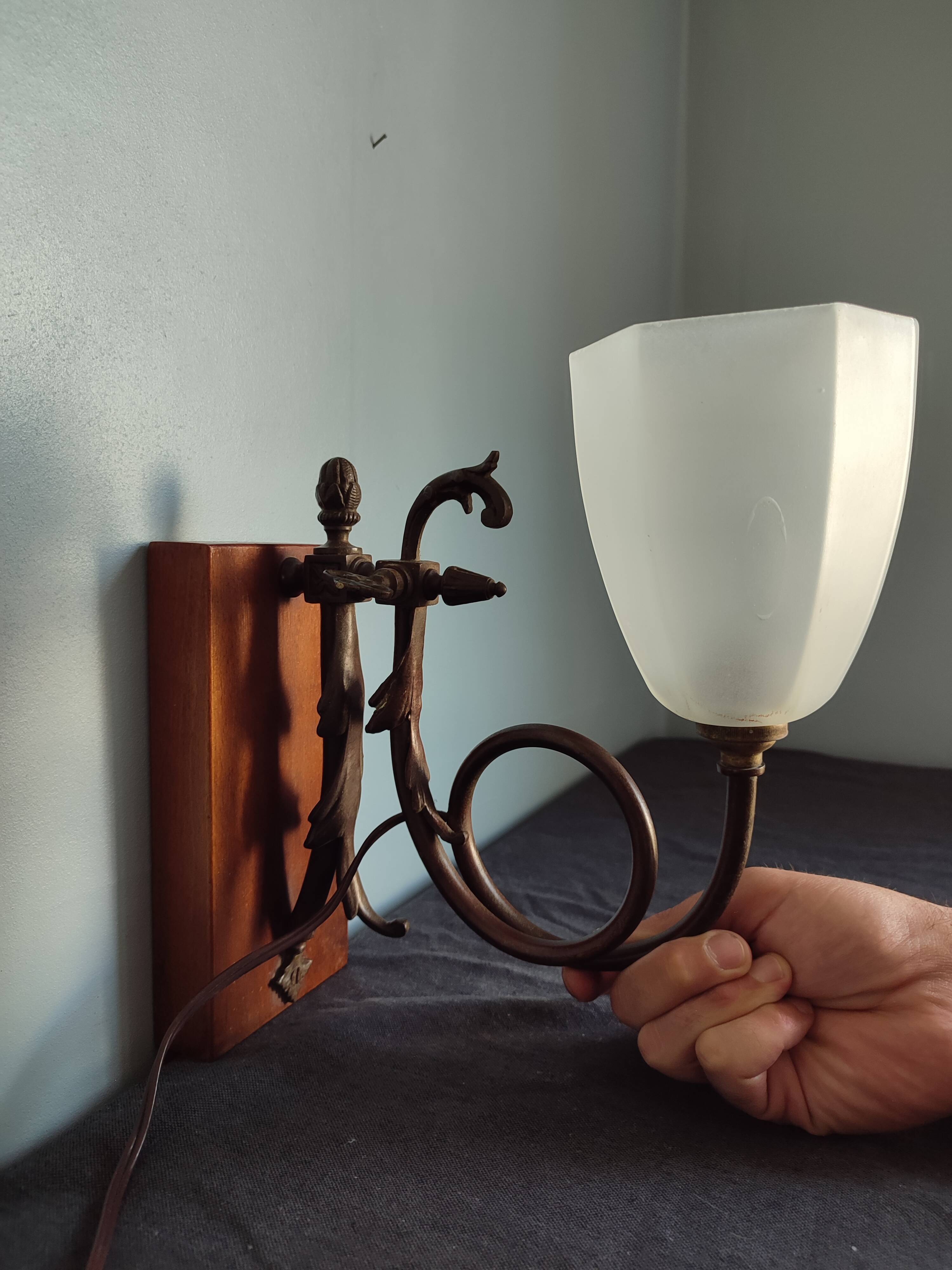 Table lamp/wall lamp old art nouveau