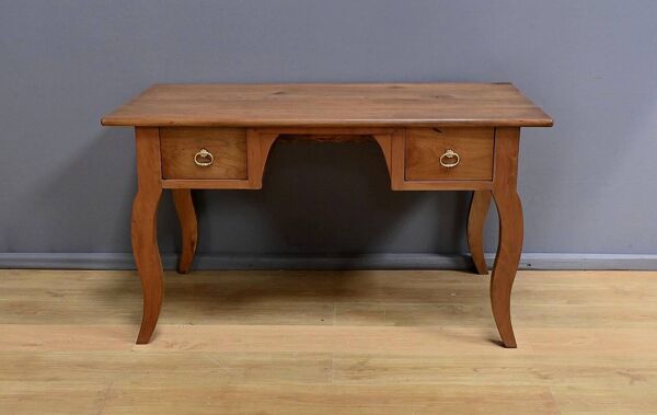 Table Bureau en Merisier, style Louis XV – 2ème partie XIXe