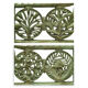 Cast-iron green bench