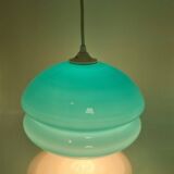 Blue vintage pendant light
