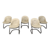 Chaises de salle à manger vintage Pascale par Gastone Rinaldi pour Rima, années 1970