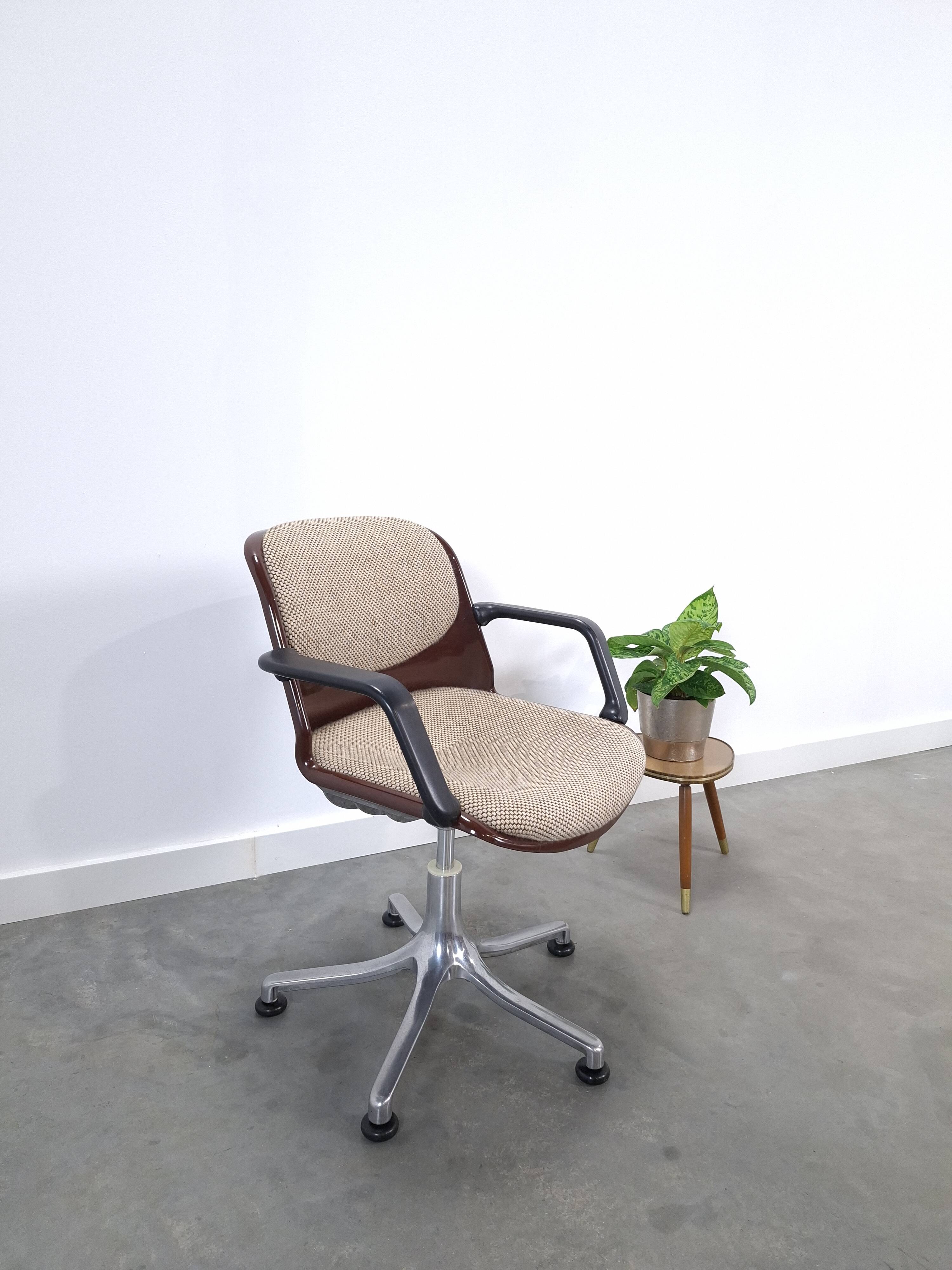Office chair Burkhard Vogtherr for Fröscher Sitform 1970s, chair 1
