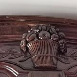 Lyonese walnut wardrobe from the 18th century.