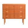 Scandinavian teak chest of drawers from the 1950s