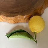 Massive elm log tray Japan 1970