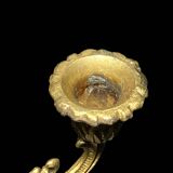 Pair of brass candlesticks