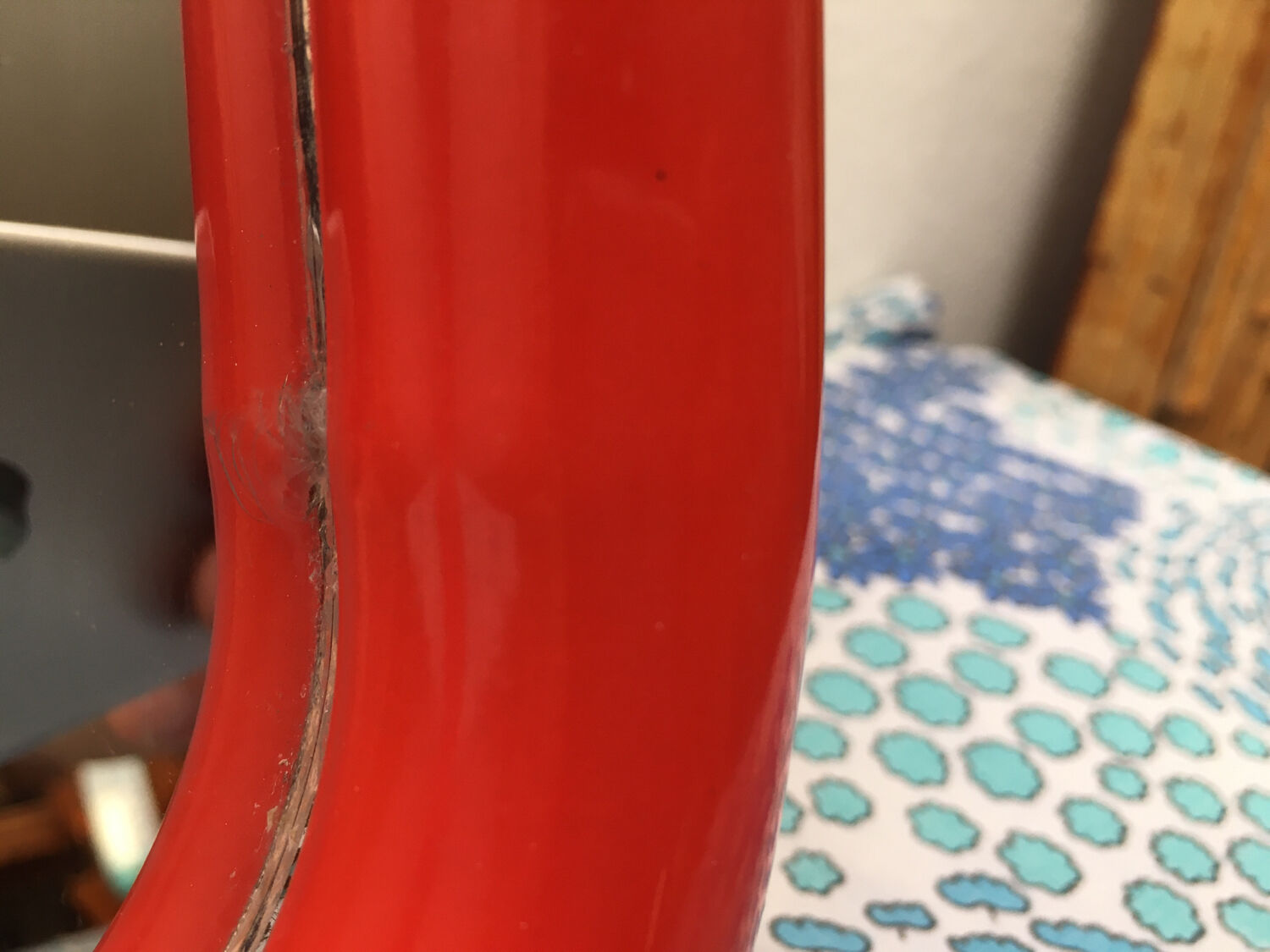 Miroir tubulaire vintage