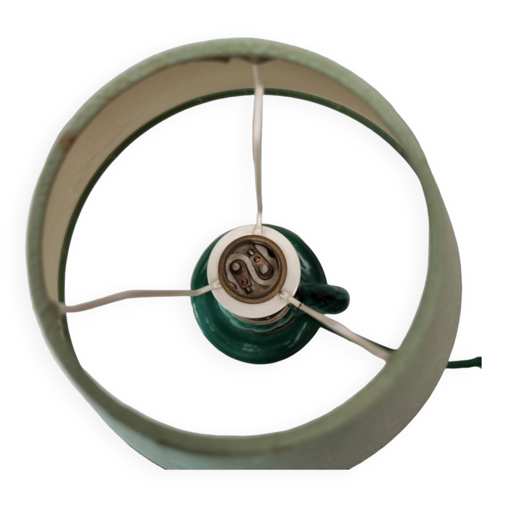 Vintage French Ceramic Lamp, 1950s