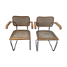 Lot de deux fauteuils par Marcel Breuer