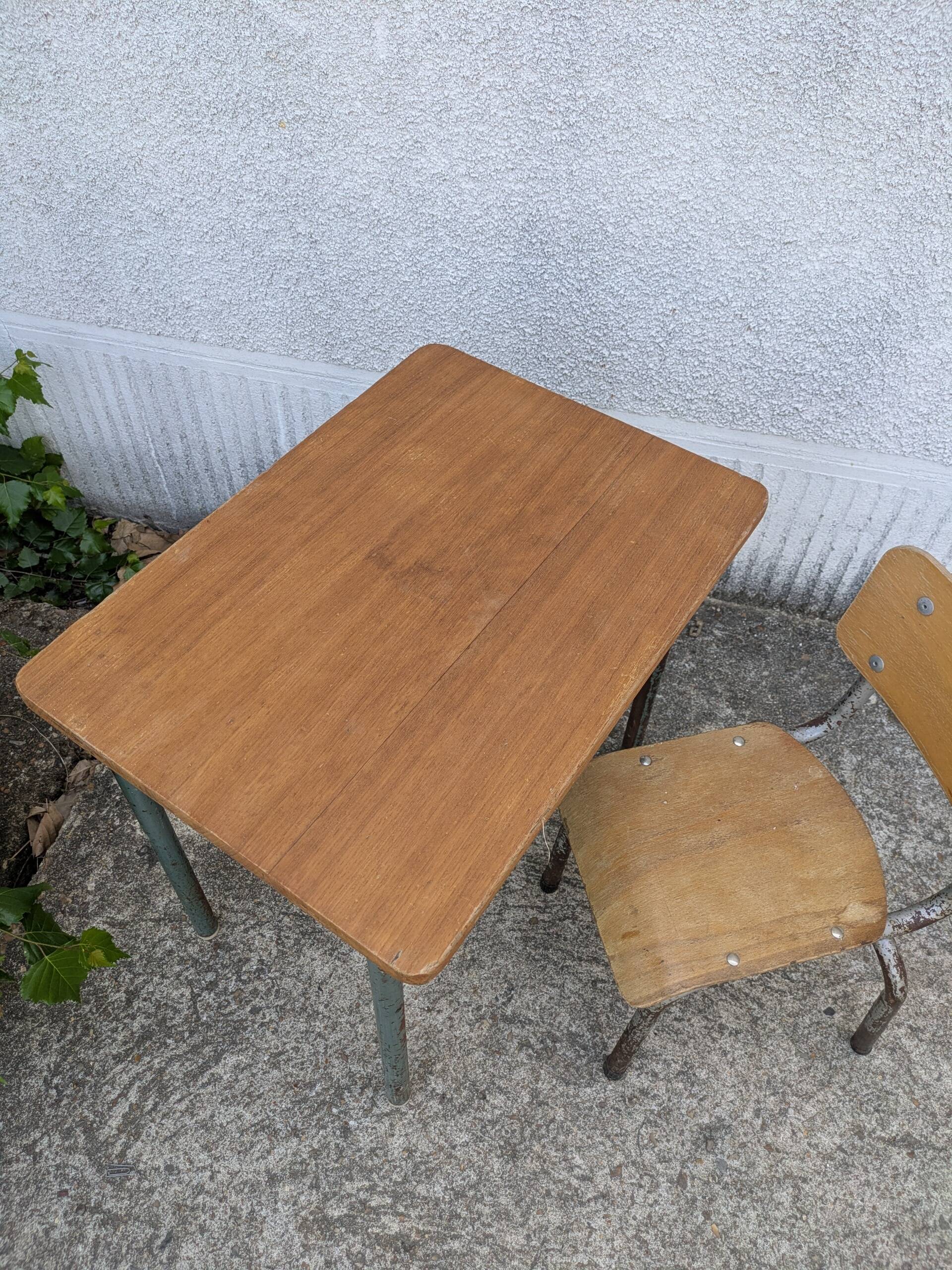 Children's desk and chair