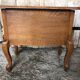 Old worker louis xv style commode vintage wood drawers #a634
