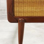 Mid-Century Single Teak Bed, 1960s