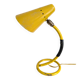 Yellow table lamps from the 1950s "scoubidou".