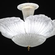 Honolulu, Midcentury Italian Murano Glass Pendant, 1970s