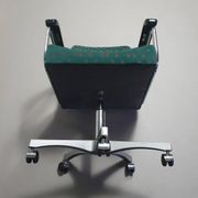 Office chair with armrests / turnable / not height adjustable